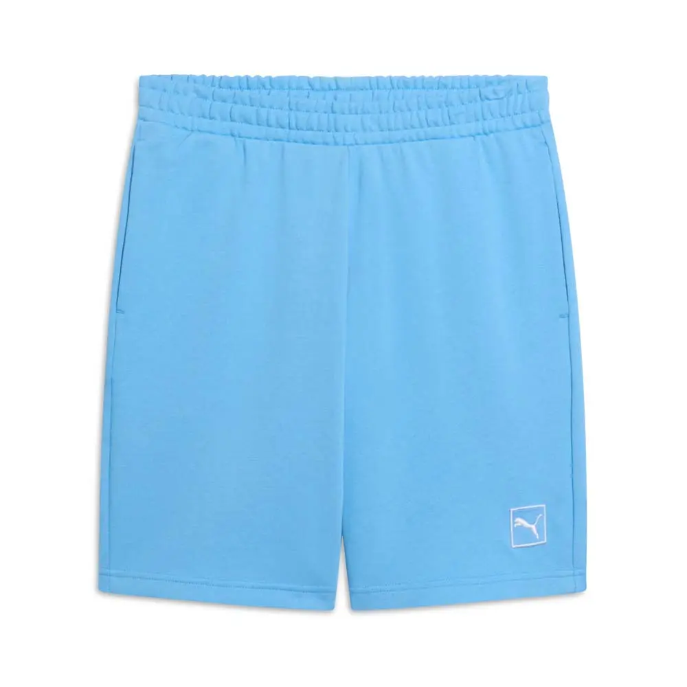 PUMA Mens Essentials Elevated 9 Inch Shorts Casual Bottoms Casual - Blue
