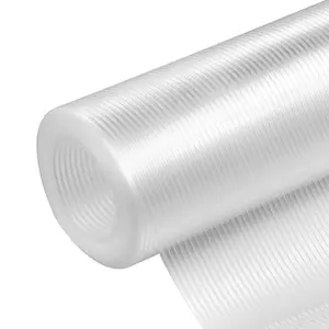 VEVOR Drawer and Shelf Liner for Kitchen Cabinet, TikTokShopBlackFriday, Non-Adhesive Non-Slip Thick Refrigerator Liners, Waterproof Shelf Paper, Cupboard Bathroom Drawer Mats, EVA Fridge Lining for Shelves, Clear, 23 FT