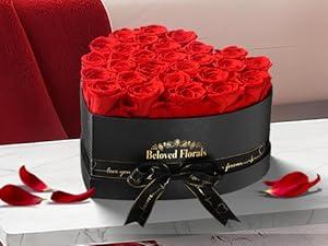 16 Preserved Flowers Rose Boka Birthday Gifts for Women Her Mom Wife Girlfriend Grandma on Valentines Mothers Day Christmas Anniversary Romantic