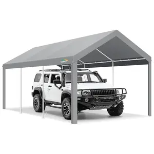COBIZI 10x20 Heavy Duty Carport Car Canopy, Car Canopy for Truck, Boat, SUV with All-Season Tarp