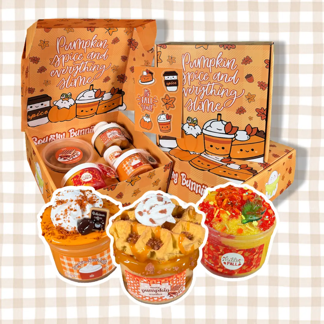 Squishy Bunnii's Ultimate Fall Slime Bundle, High Quality Hand-Made Scented Slime