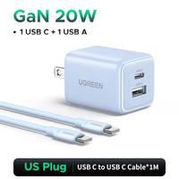 20W 1C1A  Blue+ 3.3 FT Type-C Cable