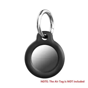 Airtag Keychain Protector Case, Scratch-Resistant Airtag Cover, Compatible with Apple Airtag, GPS Item Tracker Accessory