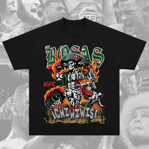 Raúl Rosas Jr. Graphic T-Shirt UFC Raúl Rosas Jr. Tee Ultimate Fighting Championship Graphic Tee for UFC & Sports Fans Short Sleeve Crew Neck Retro Soft Cotton MMA Shirt Perfect Gift for UFC Fans MMA Fans American Made Fightwear