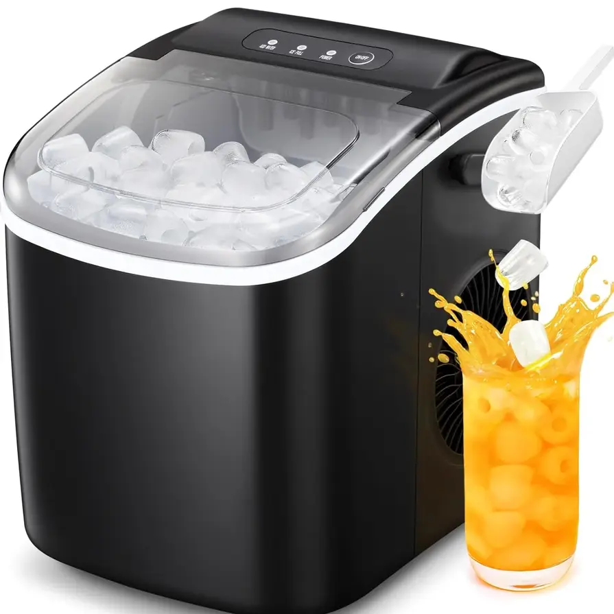 Countertop Ice Maker Portable Ice Machine with Handle