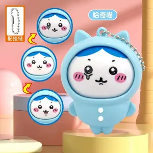 New Chiikawa  Blush Box Sleepwear Collection Cute Hanging Piece Keychain Accent Decor Gift Stock Item