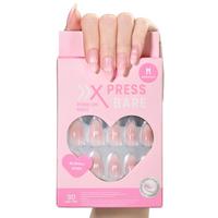 Medium Almond 【Blushing Bows】-15 Sizes 30Pcs