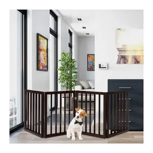 Petmaker Pet Gate 4-Panel Indoor Foldable Fence