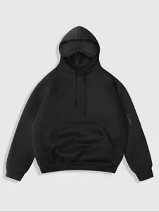 Men's Eye Mask Hoodie Sweatshirt, Casual Fitted Cartoon Pattern, Daily Wear, Fashion Home Style, Outdoor Streetwear