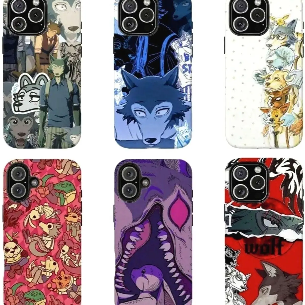 BEASTAR3 Character Phone Case | Protective & Nostalgic, For iPhone 11 12 13 14 15 16 17 Pro Max For Samsung S26 S25 S24 S23 S22-Gift For Her/Him/Anime lovers