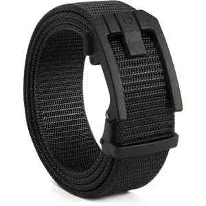 Men's 1.5" Wide Nylon Profile Tactical Belt - Adjustable Ratchet System, Quick Release Buckle for Work, EDC Use