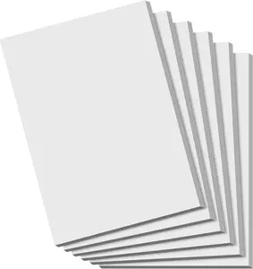 Notepads 4x6 - Blank Memo Pads - 50 Sheets per Notepad - Set of 6, Small Writing Pads White Paper - Server Memo & Scratch Note Pads 4x6'' for Work