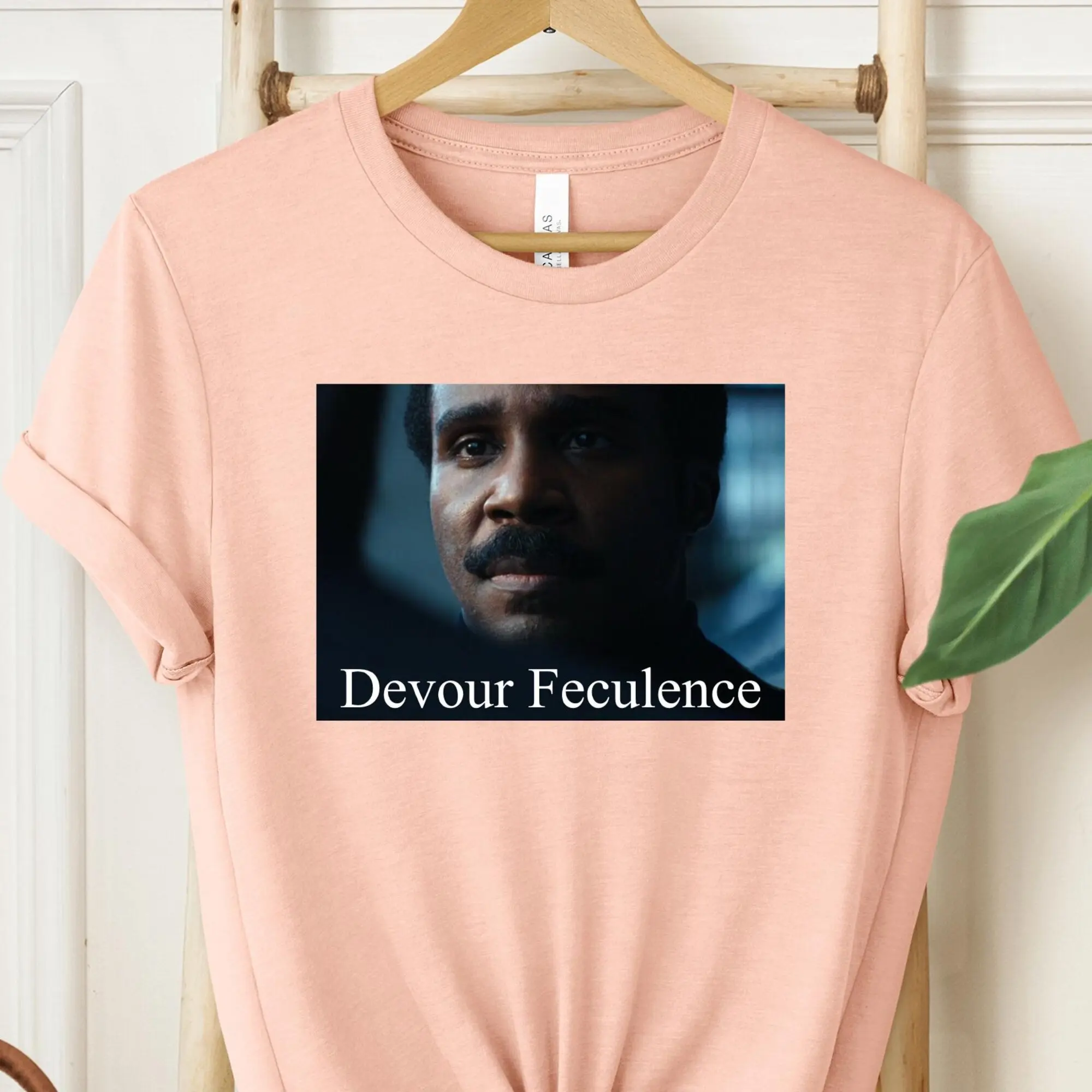 Devour Feculence T-Shirt, Lumon Macrodata Refinement Outfit, Mr. Milchick Shirt, Trendy Severance TV Show Tee, Cozy Severance Fan Gift