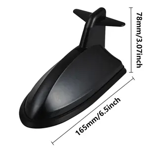 Universal ABS Shark Fin Car Antenna - Stylish Roof-Mounted Aerials for Enhanced Radio Signal Reception