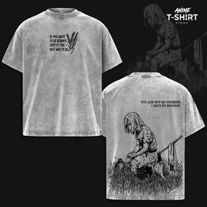 Thorfinn Vinland Saga Anime Graphic T-Shirt, Vintage Washed Oversized Streetwear Tee, Heavyweight Heavy Cotton Unisex Shirt for Men & Women, Manga Graphic Shirt, Gift for Anime Fans