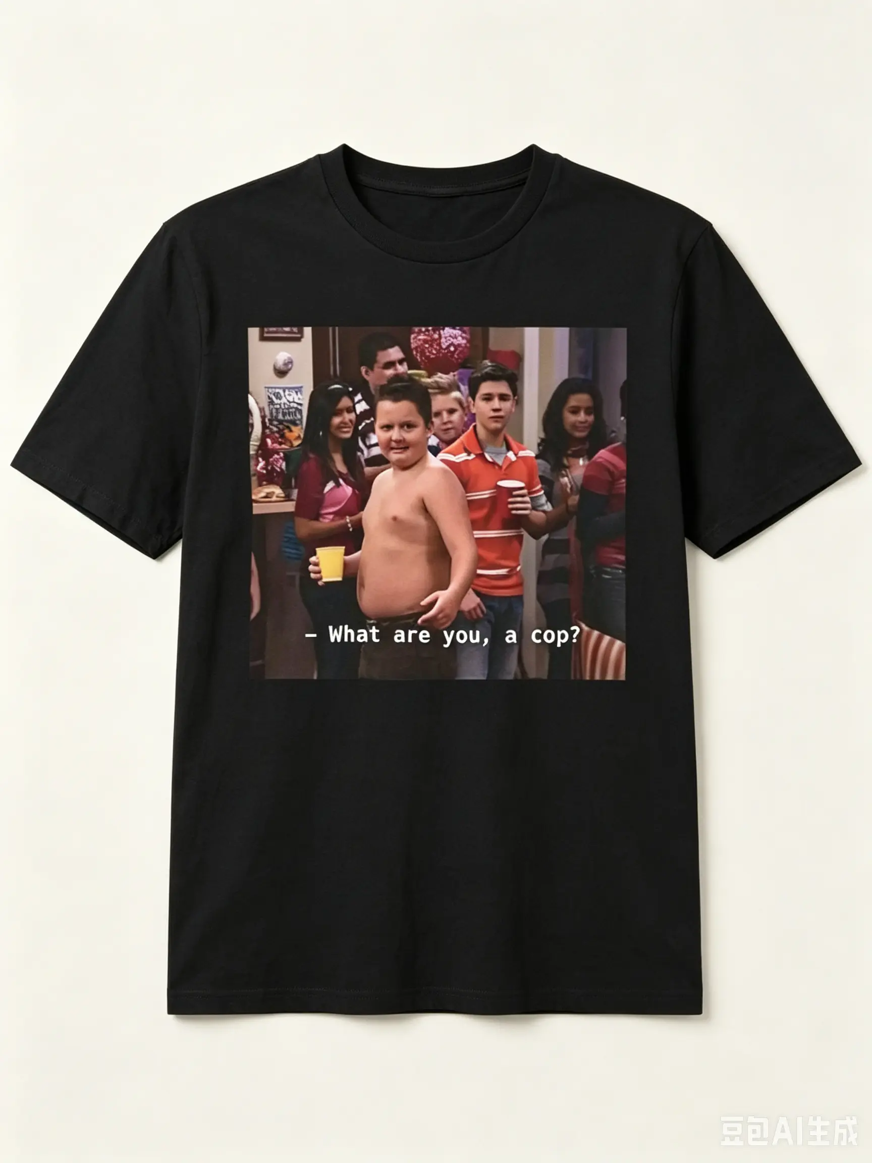 [100% Cotton] Gibby What Are You A Cop Unisex T-Shirt, Gibby Adult Casual T-Shirt Menswear Top Underwear Tshirt Streetwear Tropical Golf Gift T-Shirt For Men And Women Graphic Tees Comfy
