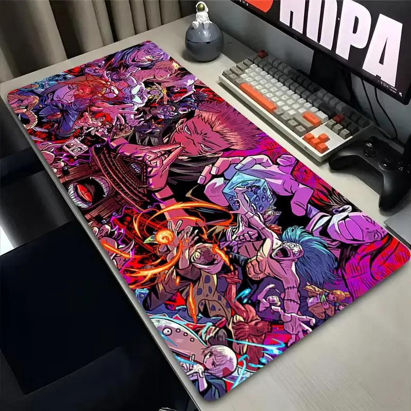 Anime Mouse Pad Large XXL Deskmat Laptop Office Mousepad Desk Decor Extended Mouse Pad Pc Keyboard Mat JujutsuKaisen Desk Mat
