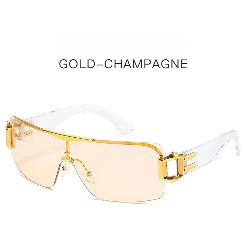 Golden Frame Champagne Slices