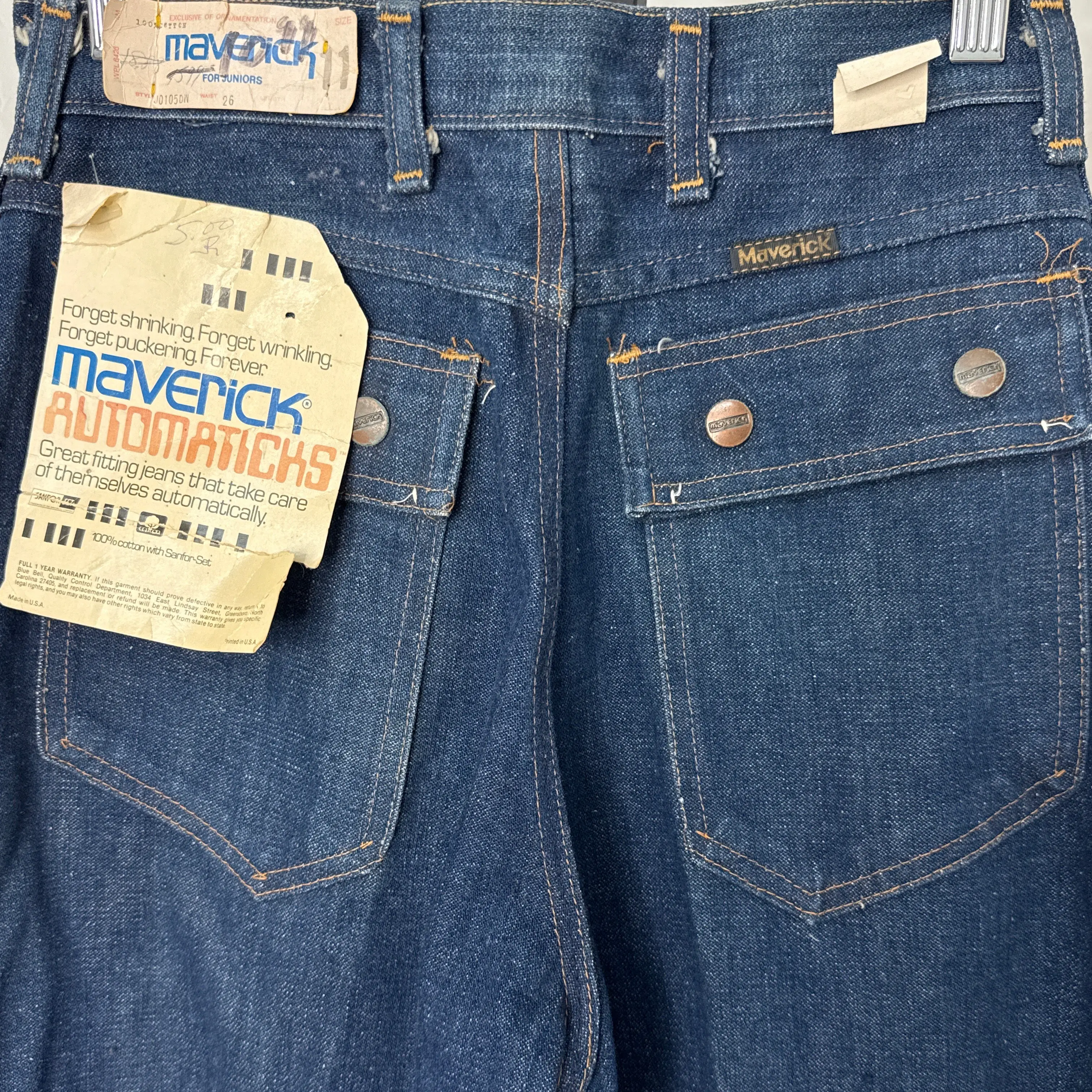 70s Deadstock Maverick Jeans