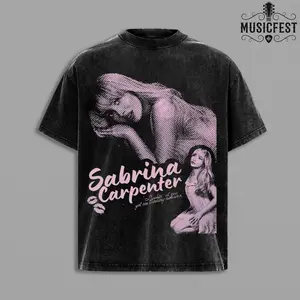 Vintage Graphic Sabrina T-Shirt,Carpenter Shirt, Short N Sweet Tour Merch, Concert Fans, House Tour Shirt,Y2k Style Clothing Unisex For Men & Women graphic tees