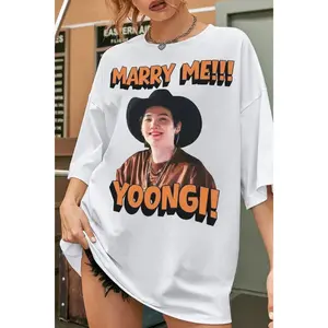Suga Bangtan Marry Me T-Shirt