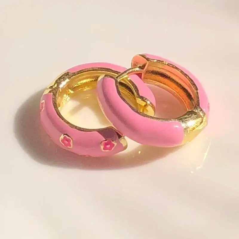 Daphne Hoops - Pink