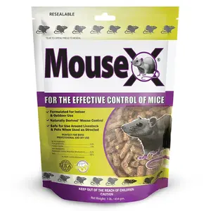 EcoClear Products 620100-6D RatX All-Natural All Species Rat Mouse, 8 oz. Bag