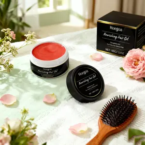 Hydrating Hair Gel Repair Dry Frizzy Frizz Control Lightweight Refreshing Smooth Hair Care Gel, Non-Toxic Formaldehyde Free, 1 Unit