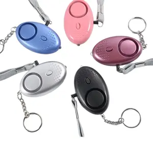 Portable Mini Flashlight and Sirens for Women and Children Comes in 5 Different Colors with Keychain Attachment