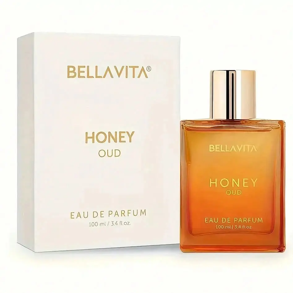 Luxury Honey Oud Eau de Parfum | 100ml (3.4 fl oz) | Unisex Fragrance | Notes of Sweet Honey, Bergamot, Oud, and Amber | Birthday Special