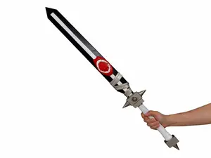 Kinstore 39" Crona Demon Ragnarok PU Foam Sword for Cosplay Soul Eater Costume PU Foam Replica Weapon