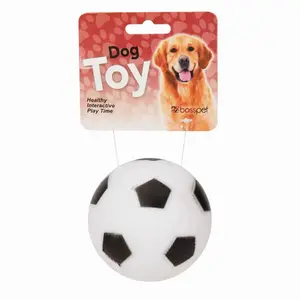 Dog Toy Healthy -Vinyl Soccer Ball Interactive Play Time