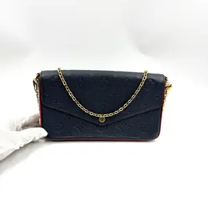 Pre-owned Louis Vuitton As shown Clutches & Wristlets HZ 2118 Monogram Empreinte Pochette Félicie Shoulder Bag 26.03.11