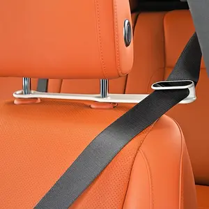 New Car Seat Belt Adjuster, Vehicle Safety Harness Clip, Anti-Chafing Strap Holder, Adjustable Buckle for Pregnant Women, Secure Fit