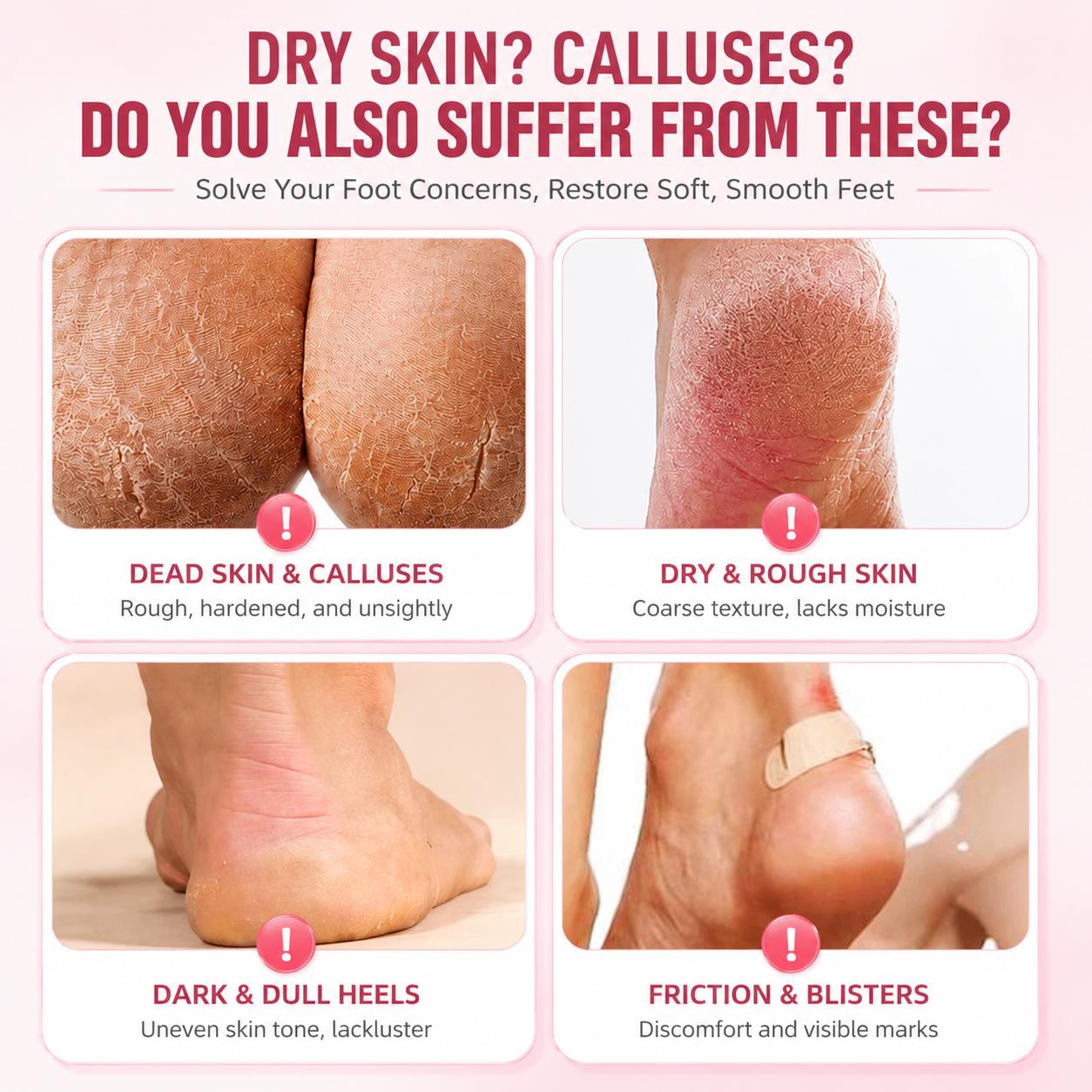 Pink silicone moisturizing socks