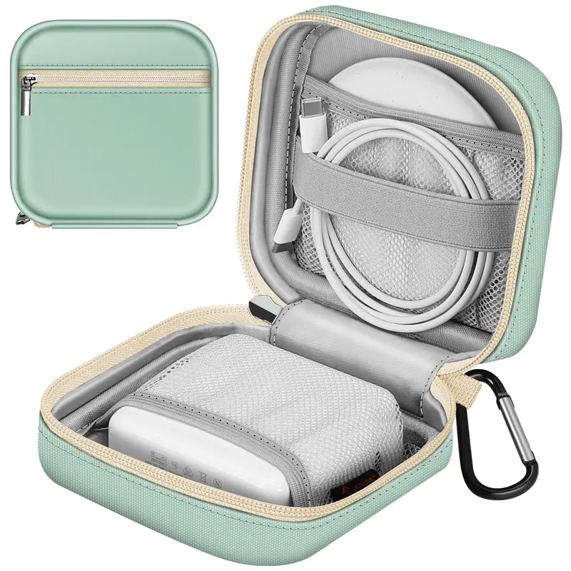 Portable Organizer Bag for MacBook Power Adapter/Charger, Waterproof Cable Case for Electronic Accessories, Cable Organizer for Home/Office/Travel