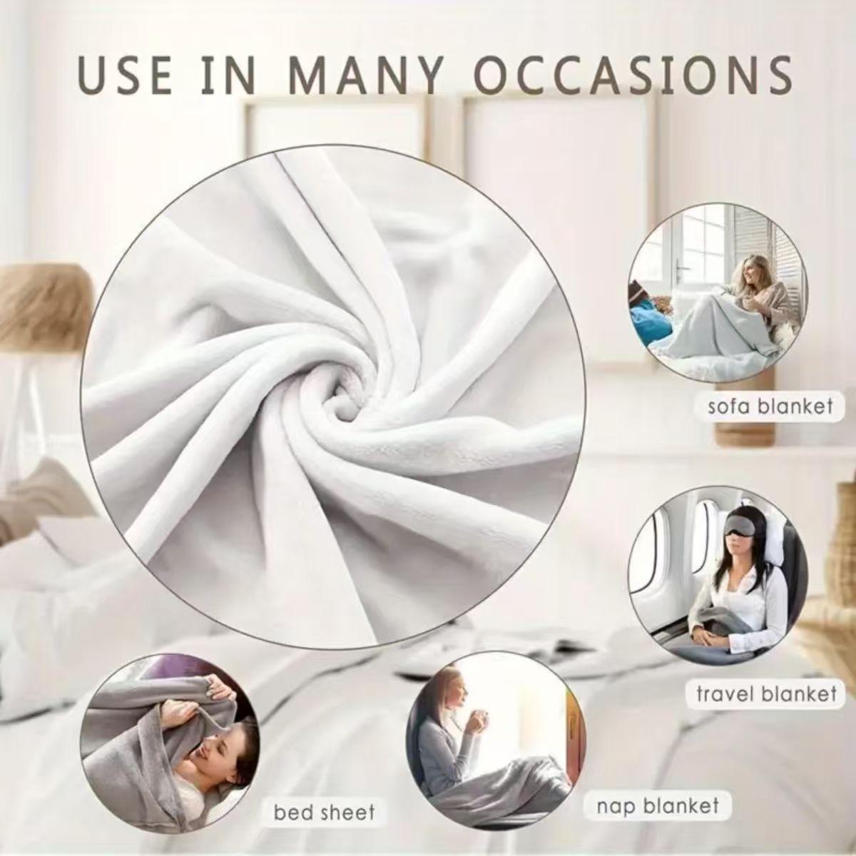 Michael B Jordan Photo Collage Throw Blanket Soft Warm Cozy Fleece Weighted Bed Blanket for Bedroom Living Room Decor Gift for Fans