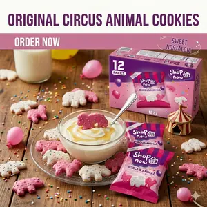 Frosted Vanilla Shortbread Cookie Snack Packs, Colorful Sprinkle Sweet Treats, Crunchy Bite Size Dessert Cookies, Individually Packed Snack Box, Party and Lunchbox Favorite