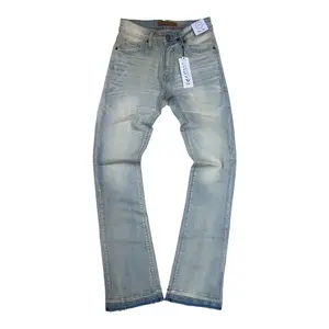 P537 - Essntl Stretch Stacked Flare Jeans
