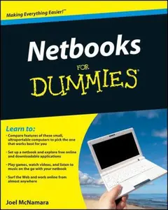USED-Netbooks For Dummies by Joel McNamara (Paperback)