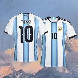 026 Argentina National Messi 10 Short sleeve Soccer jersey