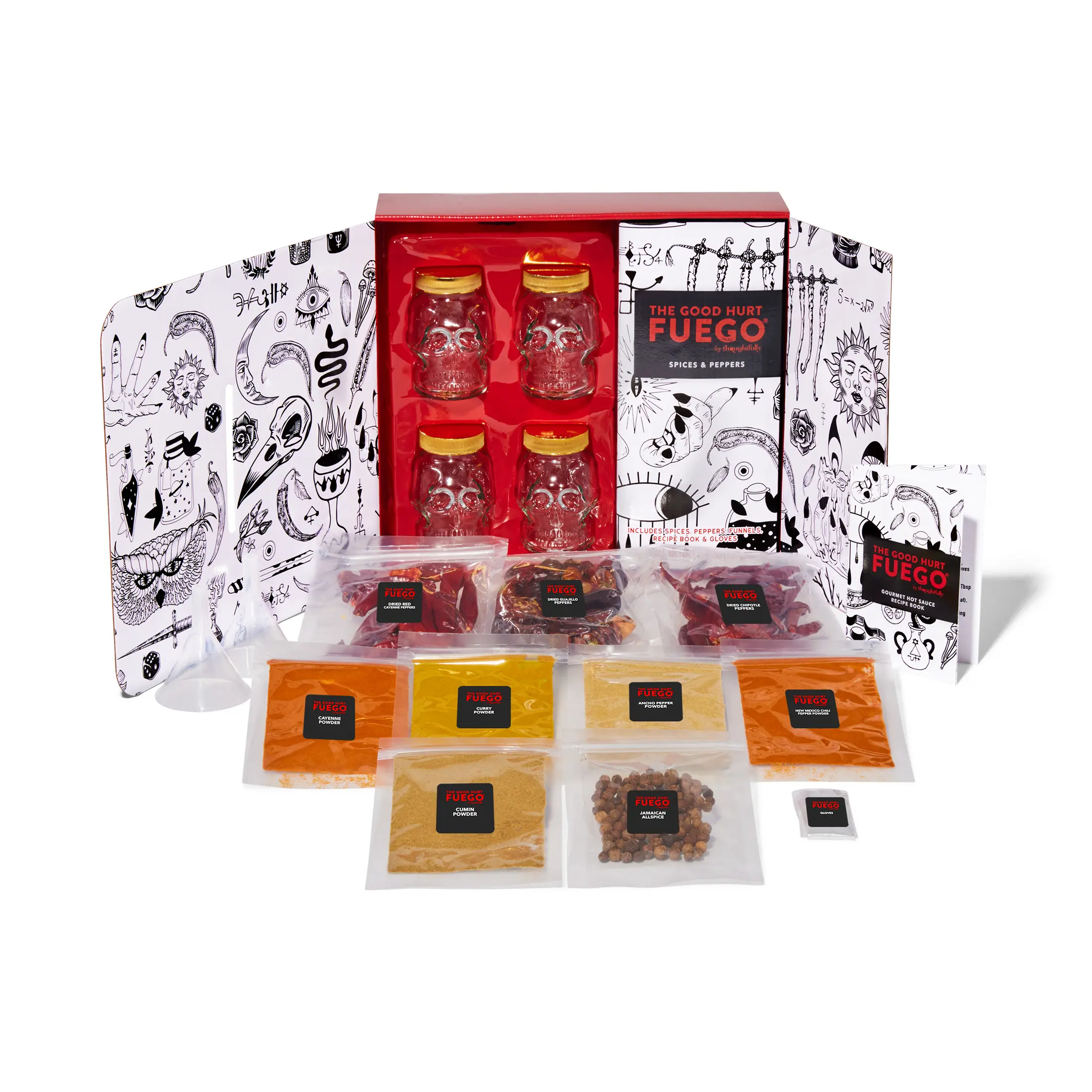 Good Hurt Fuego DIY Homemade Hot Sauce Kit