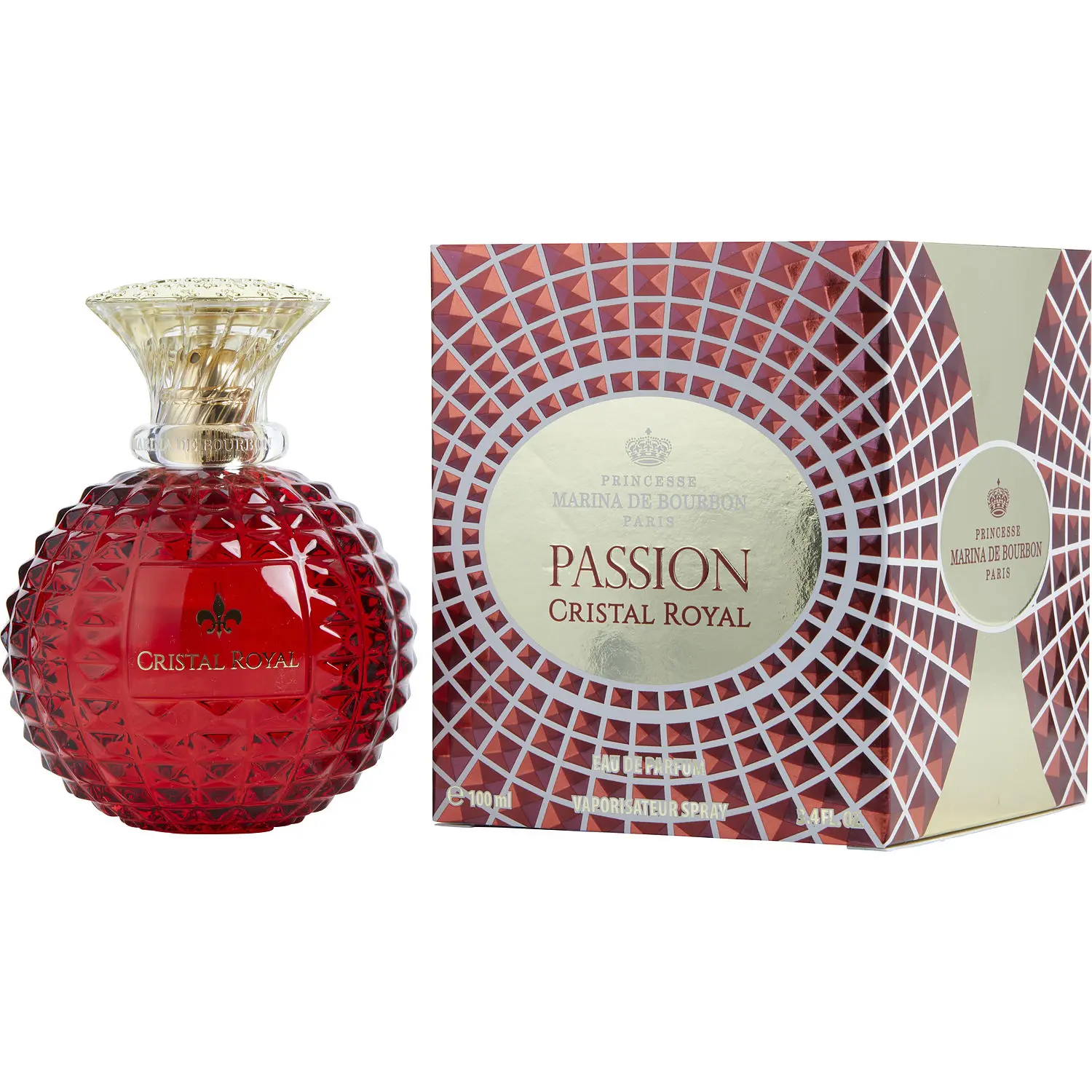 Marina De Bourbon Cristal Royal Passion By Marina De Bourbon Eau De Parfum For Women