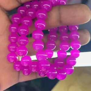 Solid Color Beaded Bracelets - Fashion Accessory(1 bracelet ) not a set