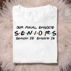 Class of 2026 Senior Year Graphic 🥂 | 90s Vintage Style Graduation PNG | Premium Sublimation Design for Shirts