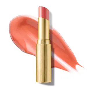 ROUGE de BIJOU Jewel Shine Lipstick – 344 CORALEA | Peach Coral, Glossy Shine, Comfortable Hydration, Jewel Complex with Diamond • Ruby • Pearl Powders