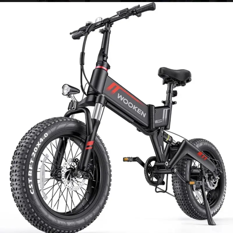 Electric Bike for Adults, 1000W/1500W/3000W Ebike 48V 15/20/35AH E Bike 20" Fat