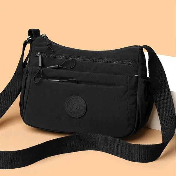 Women's Solid Color Fanny Pack, Fashionable Multi-pocket Zipper Crossbody Bag for Daily Used, Casual Trendy Versatile High-quality Daily Commuting Bag
