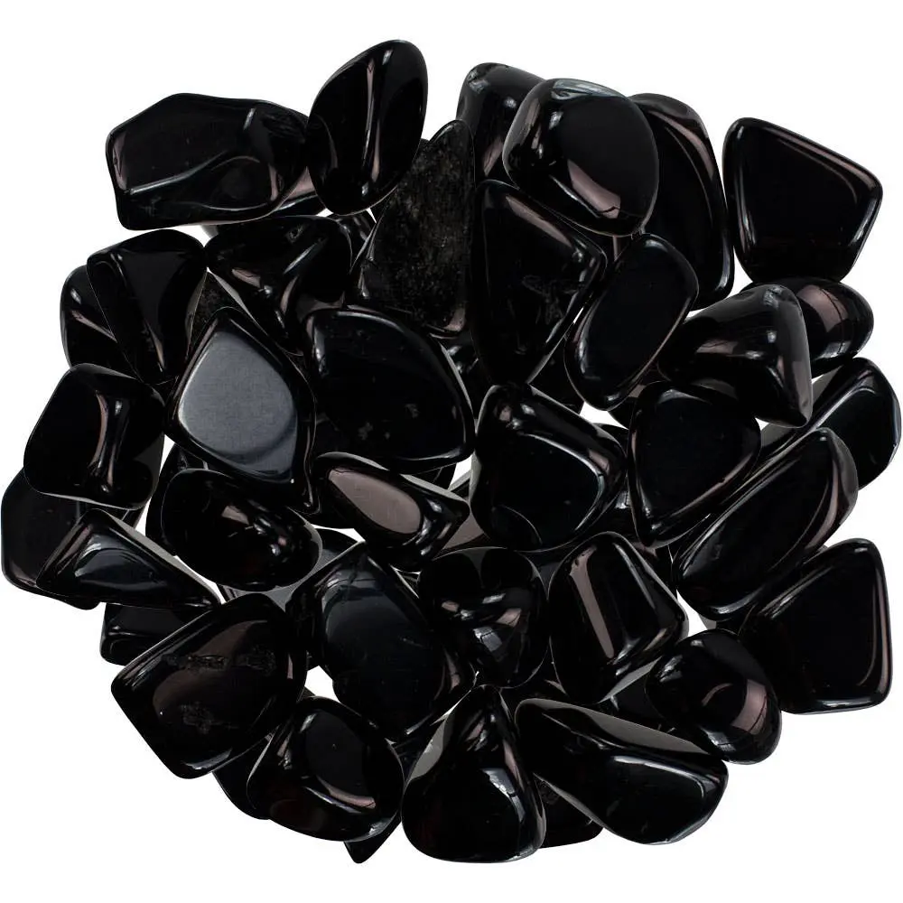 Black Obsidian Tumbled Stone – Protection & Truth Black Obsidian Tumbled Stone – Protection & Truth