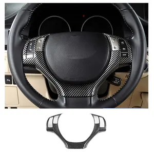 Carbon Fiber Style Interior Trim Sticker for Lexus ES300h 2013-2017 & ES250 ES350 Front Air Vent Black Material Easy Install cars accessories car decor auto accessories